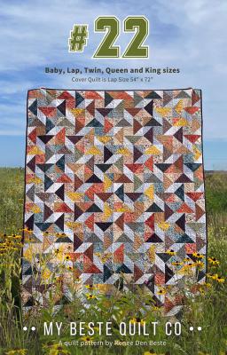 #22 quilt sewing pattern from My Beste Quilt Co.