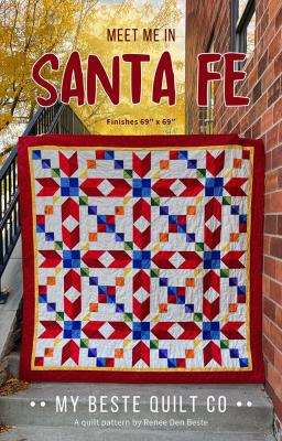 Meet Me In Santa Fe quilt sewing pattern from My Beste Quilt Co.