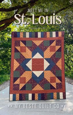 Meet Me In St. Louis quilt sewing pattern from My Beste Quilt Co.