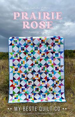 Prairie Rose quilt sewing pattern from My Beste Quilt Co.