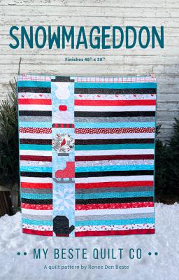 Snowmageddon quilt sewing pattern from My Beste Quilt Co.