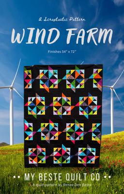 Wind Farm quilt sewing pattern from My Beste Quilt Co.