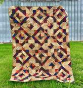 Double Track quilt sewing pattern from My Beste Quilt Co. 2