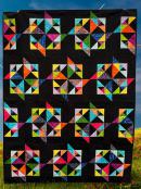 Wind Farm quilt sewing pattern from My Beste Quilt Co. 2