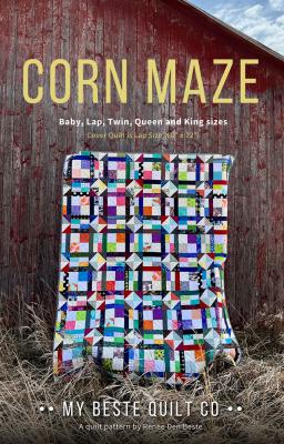 Corn Maze quilt sewing pattern from My Beste Quilt Co.