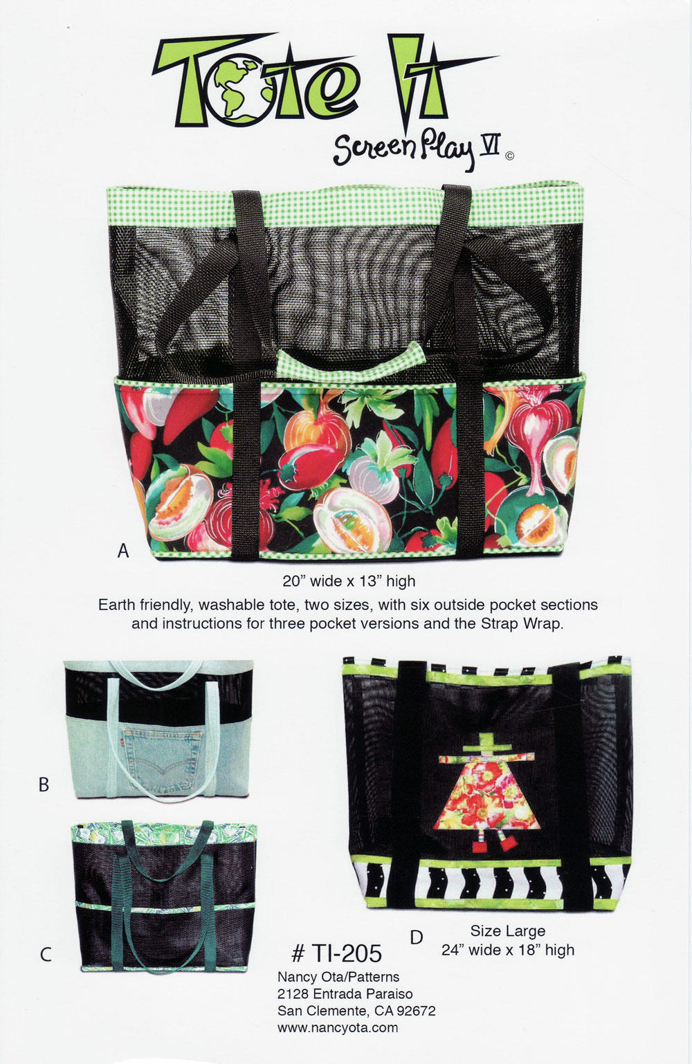 Ocaso - Tote Bag, Patterns