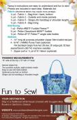 Santorini Handbag sewing pattern from Pink Sand Beach Designs 1