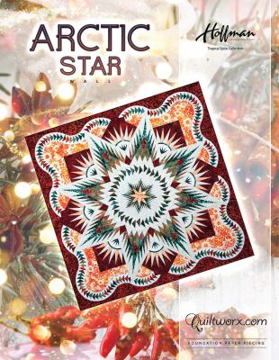 Artic Star quilt sewing pattern from Quiltworx and Judy Niemeyer