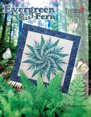 Evergreen Fern sewing pattern from Quiltworx and Judy Niemeyer