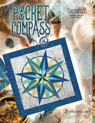 Pocket Compass sewing pattern from Quiltworx and Judy Niemeyer