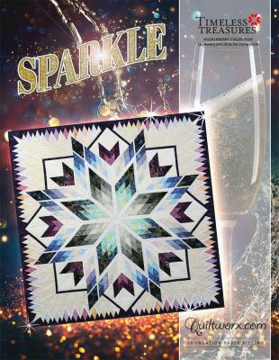 Sparkle quilt sewing pattern from Quiltworx and Judy Niemeyer