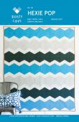 Digital - Hexie Pop PDF quilt sewing pattern from Quilty Love