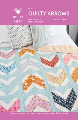 Digital - Quilty Arrows PDF quilt sewing pattern from Quilty Love