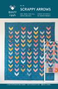 Scrappy-Arrows-quilt-sewing-pattern-Quilty-Love-front