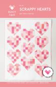 Digital - Scrappy Hearts PDF quilt sewing pattern from Quilty Love