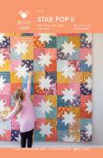 Digital - Star Pop II PDF quilt sewing pattern from Quilty Love