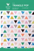 Digital - Triangle Pop PDF quilt sewing pattern from Quilty Love