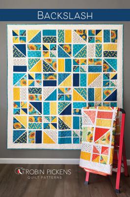 Backslash quilt sewing pattern from Robin Pickens