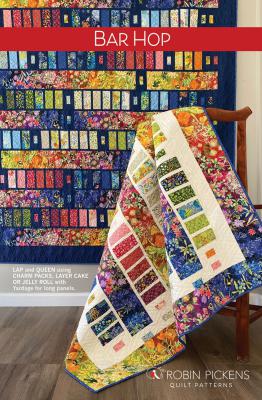 Bar Hop quilt sewing pattern from Robin Pickens