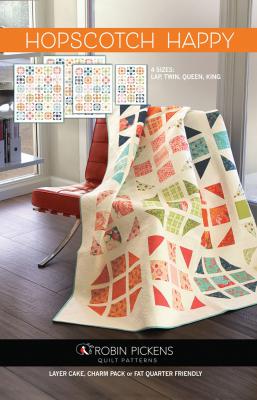 Hopscotch Happy quilt sewing pattern from Robin Pickens