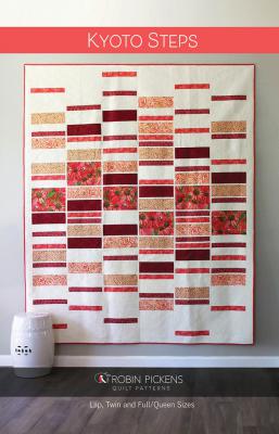 Kyoto Steps quilt sewing pattern from Robin Pickens