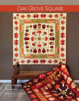 Oak Grove Square quilt sewing pattern from Robin Pickens