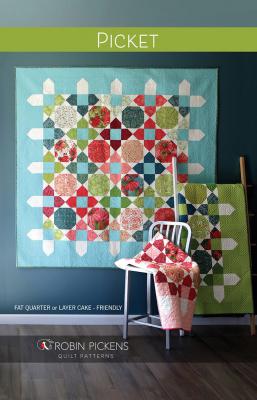 Picket quilt sewing pattern from Robin Pickens