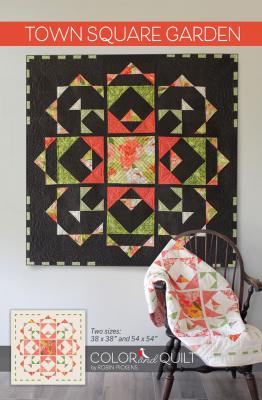 Town Square Garden quilt sewing pattern from Robin Pickens