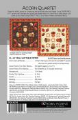 Acorn Quartet quilt sewing pattern from Robin Pickens 1