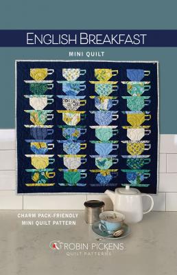 English Breakfast mini quilt sewing pattern from Robin Pickens