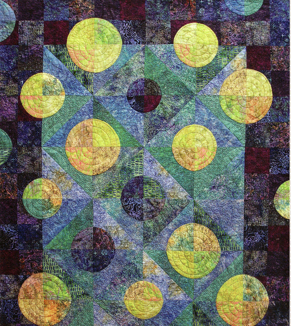 Blue Moon Quilt Sewing Pattern From Saginaw St Quilts