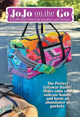 JoJo on the Go Duffle Bag sewing pattern from Sassafras Lane Designs