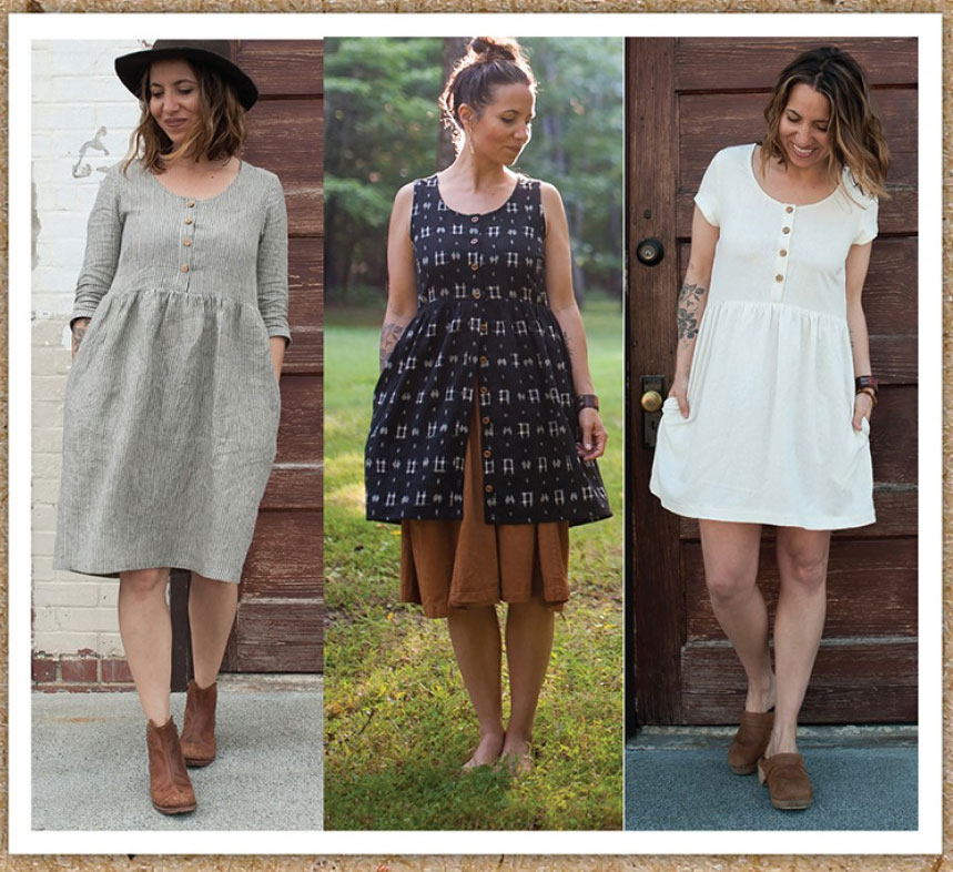 Sew Liberated - Hinterland Dress Pattern (Sizes 0-34) - 853845002308