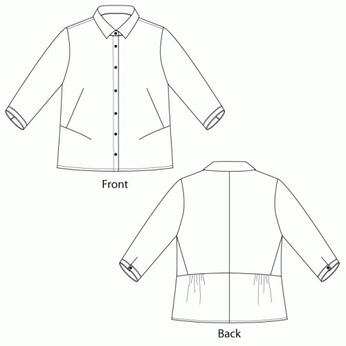 Siena & Cortona Shirts sewing pattern from The Sewing Workshop