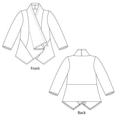 Pearl & Opal Jacket sewing pattern from The Sewing Workshop
