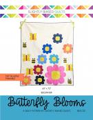 INVENTORY REDUCTION - Butterfly Blooms quilt sewing pattern from Slightly Biased Quilts