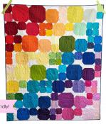 Pom Pom quilt sewing pattern from Slightly Biased Quilts 2