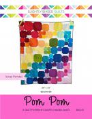 Pom Pom quilt sewing pattern from Slightly Biased Quilts