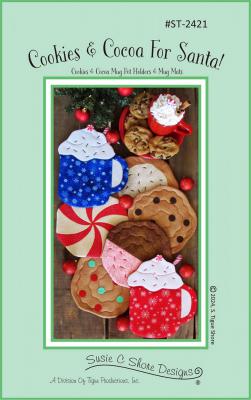 Cookies & Cocoa For Santa sewing pattern by Susie C. Shore Designs