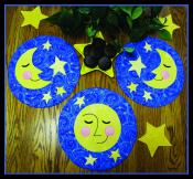 Reach For The Moon Placemats, Coasters, Garlands, Pillows & Wall-hangings sewing pattern by Susie C. Shore Designs 2