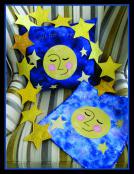 Reach For The Moon Placemats, Coasters, Garlands, Pillows & Wall-hangings sewing pattern by Susie C. Shore Designs 3