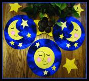 Reach For The Moon Placemats, Coasters, Garlands, Pillows & Wall-hangings sewing pattern by Susie C. Shore Designs 4