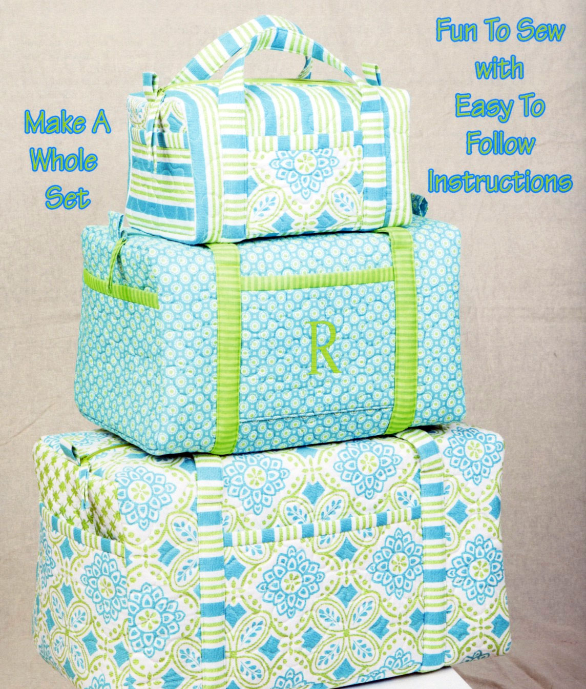 Duffle Bags Sewing Pattern Book By Cindy Taylor Oates