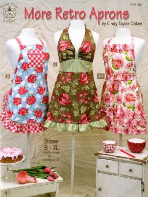 Taylor Made Designs Patterns-More Retro Aprons