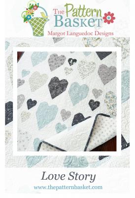 Love Story quilt sewing pattern from The Pattern Basket