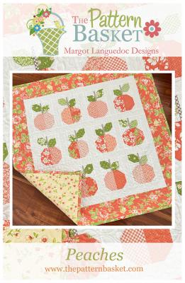 Peaches quilt sewing pattern from The Pattern Basket