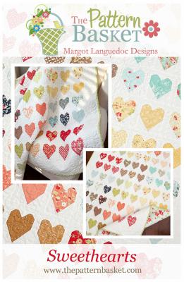 Sweethearts quilt sewing pattern from The Pattern Basket