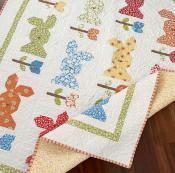 Bunnies and Blooms quilt sewing pattern from The Pattern Basket 2