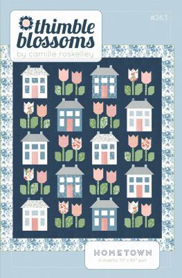 Hometown quilt sewing pattern by Camille Roskelley of Thimble Blossoms