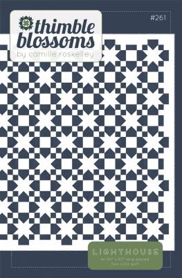 Lighthouse quilt sewing pattern by Camille Roskelley of Thimble Blossoms